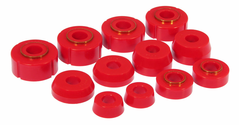 Prothane 6-105 fits Ford 66-79 F100-350 4wd Body Mount - Red