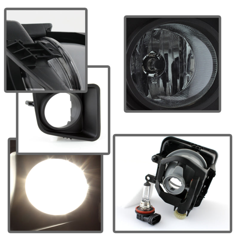 Spyder 5077707 fits Toyota Tundra 2014+ OEM Fog Lights W/Switch- Smoked FL-CL-T