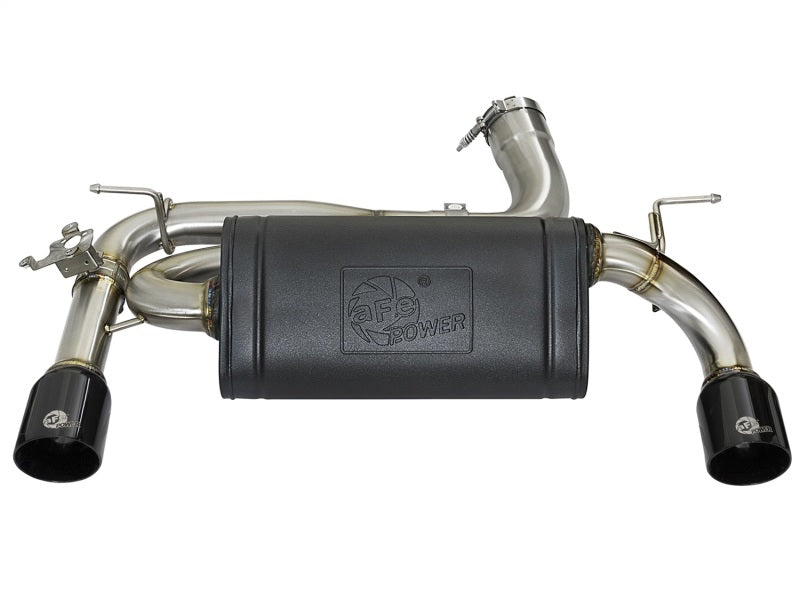 AFE 49-36336-B rce XP Exhausts Axle-Back 12-15 fits BMW 335i 3.0T (SS w/Black T