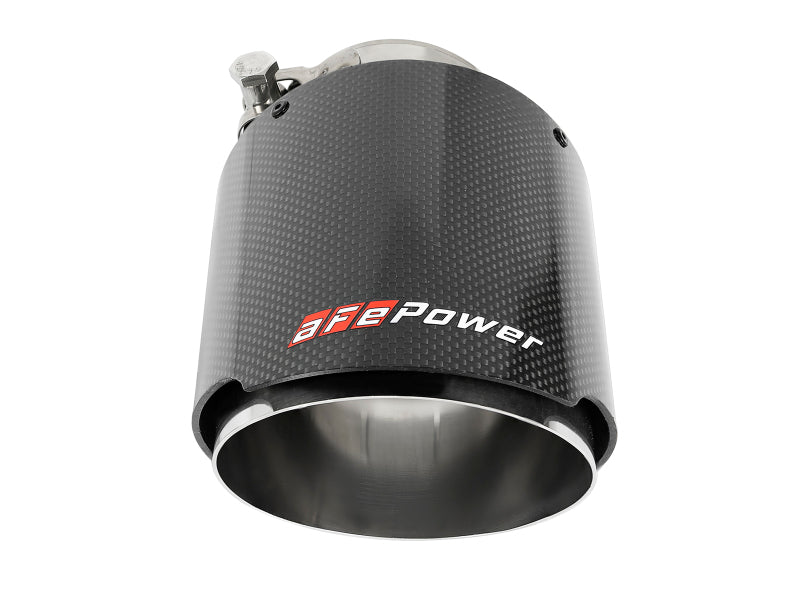 AFE 49T25454-C07 orce-Xp 304 SS Clamp-On Exhaust Tip 2.5in. Inlet / 4.5in. Outl