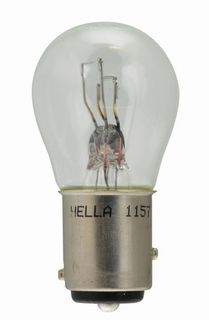 Hella LA1157TB Bulb 1157 12V 27/8W Ba9S S8 (2)