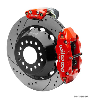 Wilwood 140-15845-DR fits Narrow Superlite 4R Rear P-Brk Kit 14.00in Rotor Big