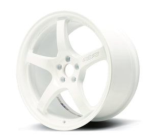 Gram Lights WGCRV37RCPP 57CR 18x8.5 +37 5-108 Ceramic Pearl Wheel