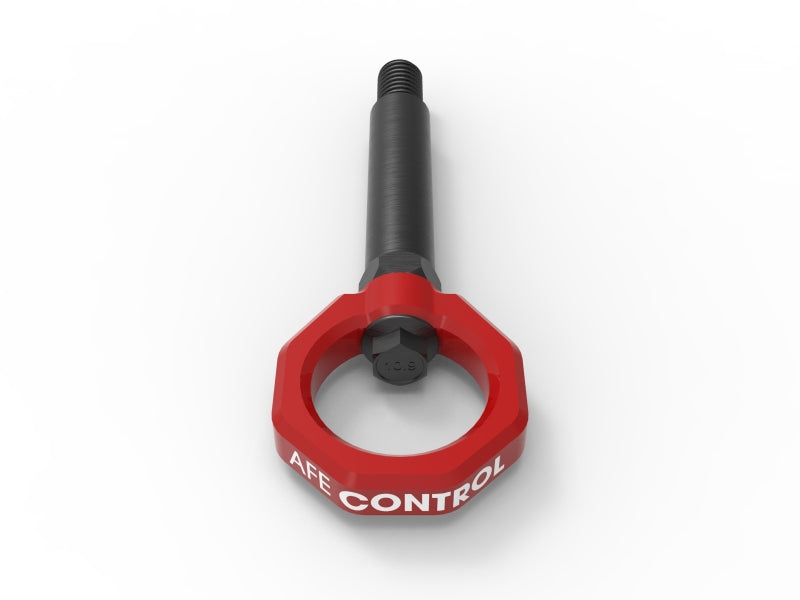 AFE 450-502002-R Control Rear Tow Hook Red fits BMW F-Chassis 2/3/4/M