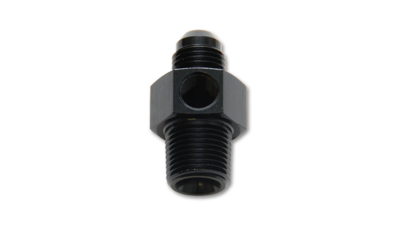 Vibrant 16497 ale to 1/4in NPT Male Union Adapter Fitting w/ 1/8in NPT Port