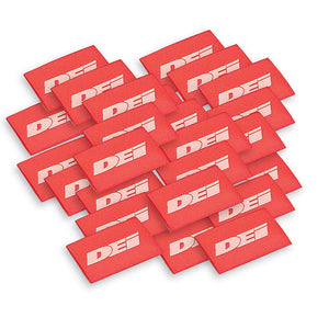 DEI  10821 Hi-Temp Shrink Tube 12mm x 1.5in - Red