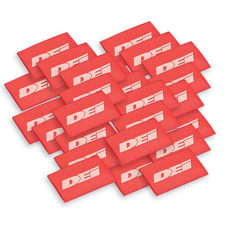 DEI  10821 Hi-Temp Shrink Tube 12mm x 1.5in - Red