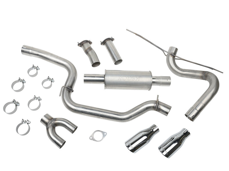 Roush 421610 2019 fits Ford 12-20 ST Focus Hi-Flow Performance Exhaust Kit