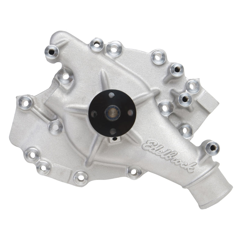 Edelbrock 8866 Water Pump High Performance fits Ford 1970-92 429/460 CI V8 Standard Length Satin Finish