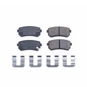 PowerStop fits Hyundai Accent Rear Z17 Evolution Ceramic Brake Pads w/Hardware
