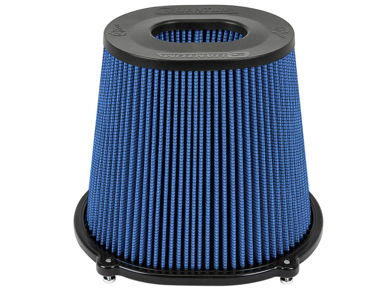 AFE 23-91132 m Pro-5 R Air Filter Inverted Top - 5in Flange x 8in Height - Oile