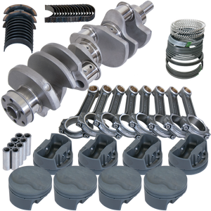 Eagle 64125040 fits Ford 351W 4.000in Crank 6.250in I-Beam Rods -6.6cc Flat Top 4.040in Pistons Rotating Assembly