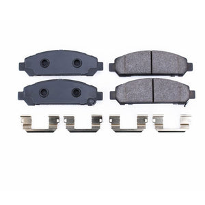 PowerStop 17 fits Toyota Venza Front Z17 Evolution Ceramic Brake Pads w/Hardware