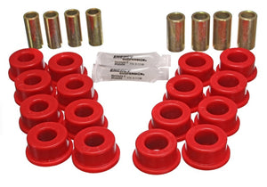 Energy Suspension 3.3145R 84-95 fits Chevy Corvette Red Rear End Control Arm Bushing Set