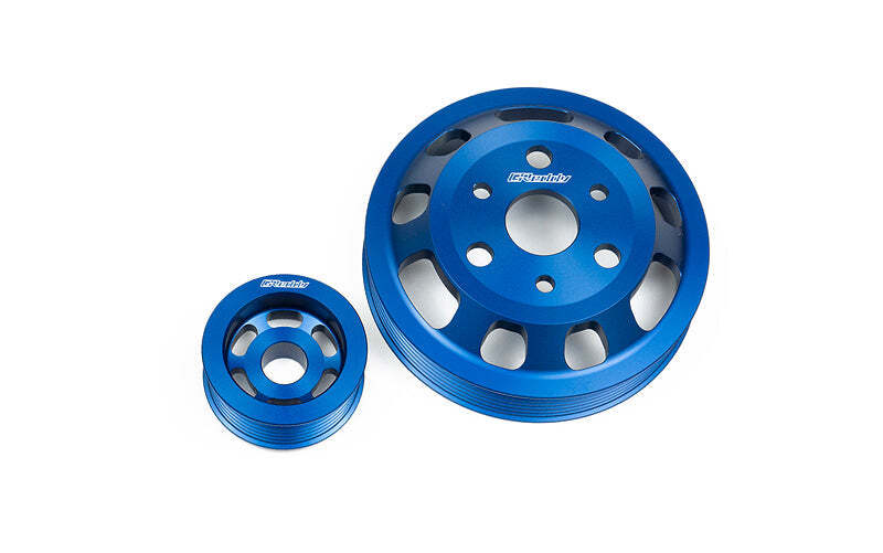 GReddy 13512112 Aluminum 2 Piece Billet Pulley Kit FRS 13-16