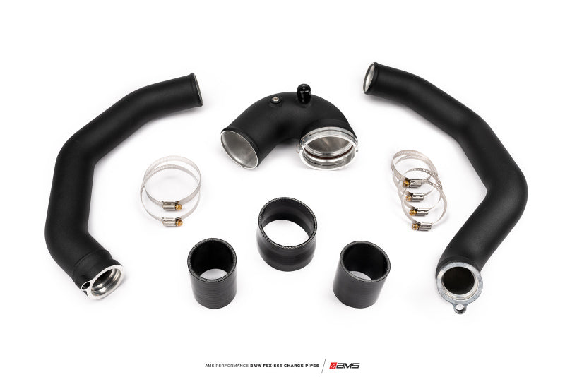 AMS AMS.39.09.0001-1 Performance fits BMW 15-18 M3 / 15-20 fits BMW 15-18 M4 w/ S55 3.0L Turbo Engine Charge Pipes