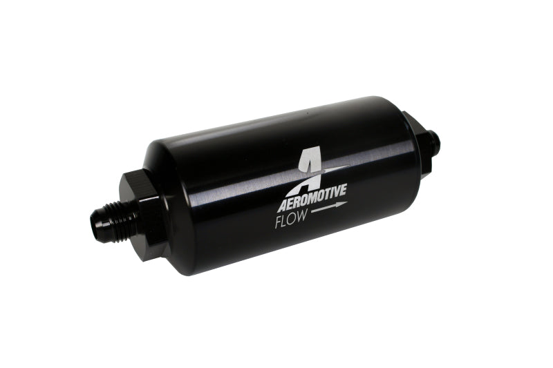 Aeromotive  12345 In-Line Filter - (AN-6 Male) 10 Micron Microglass Element Brig