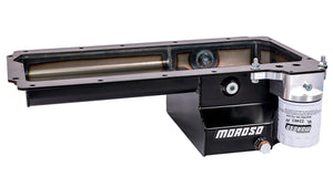 Moroso 20159 fits GM LS Early F-Body (Road Race) Spin-On Filter Drain Back Rear
