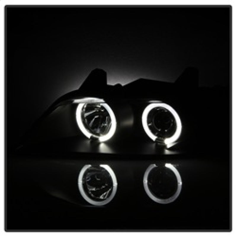 Spyder 5009081 fits BMW 96-02 Z3 Projector Headlights LED Halo Black High H1 Lo