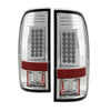 Spyder 5003904 fits Ford 08-15 Super Duty LED Tail Lights Chrome ALT-YD-FS07-LE