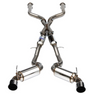 Invidia HS22N4Z7GD1SSL 2022+ fits Nissan Z 70mm N1 Cat Back Exhaust - SS Tips