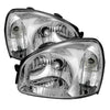 9024832 Xtune fits Hyundai 03-20 Santa Fe 2006 Crystal Headlights Chrome HD-JH