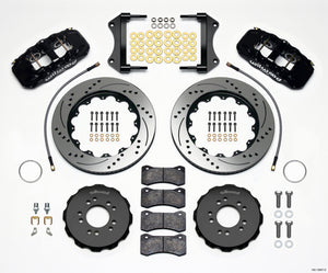 Wilwood 140-13697-D fits AERO6 Front Hat Kit 14.25 Drilled 2014-Up fits Corvett