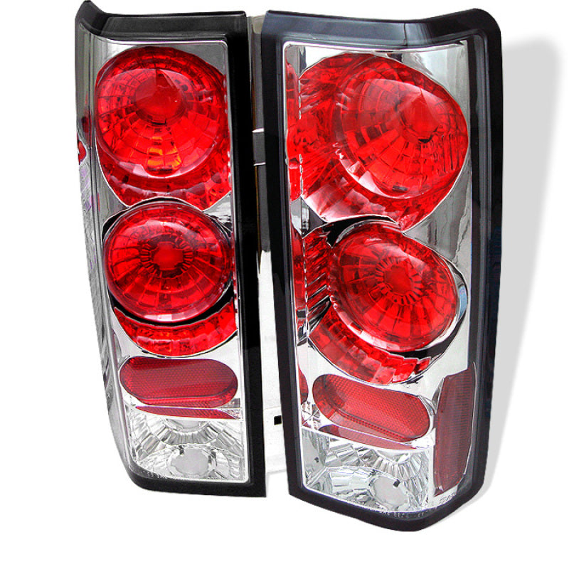 Spyder 5001009 fits Chevy 85-05 Astro/Safari Euro Style Tail Lights Chrome ALT-YD-CAS85-C