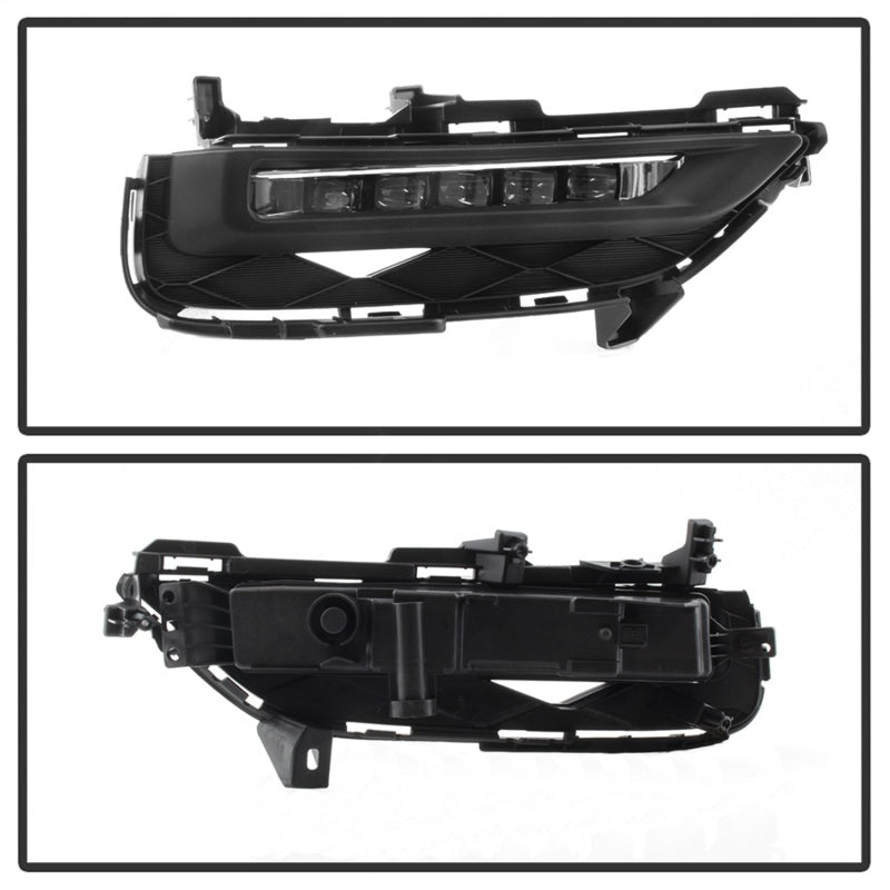 Spyder 5083043 fits Honda 16-20 Accord Coupe 2017 OEM LED Fog Lights W/Switch-