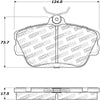 Stoptech 305.0598 Street Select Brake Pads - Front/Rear
