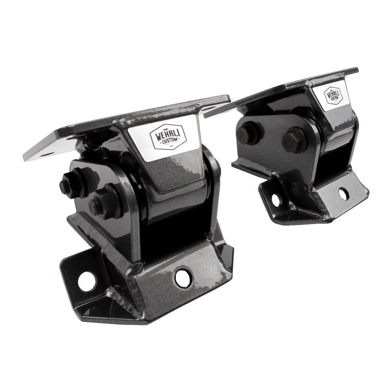 Wehrli 11-16 GM Duramax LML Heavy Duty Engine Mount - Sparkle Bomber Orange