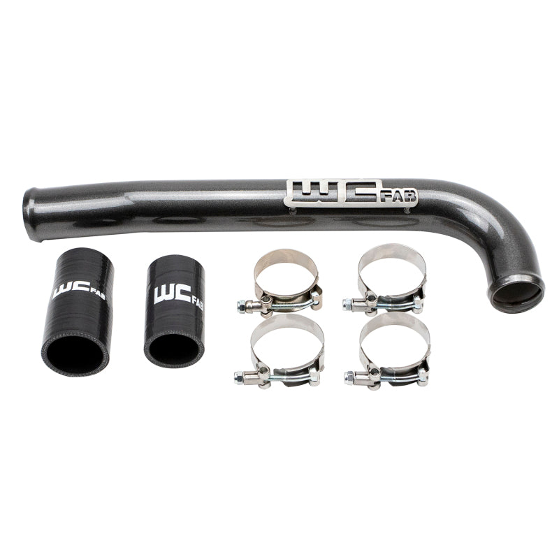 Wehrli WCF100678-IBB 03-09 Cummins Upper Coolant Pipe - Illusion Blueberry