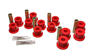 Energy Suspension 3.2107R fits GM 2 & 4 X Rear Spring Bushing - Red