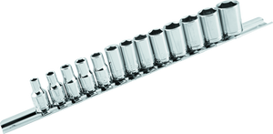 BikeMaster 151539 BikeMaster 13-pc 1/4in Drive Socket Set
