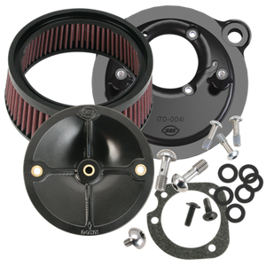 S&S 170-0093 Cycle 91-06 XL Sportster Models w/ Stock CV Carb Stealth Air Cleane