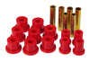 Prothane 7-1014 fits GM 4wd Front Spring & Shackle Bushings - Red
