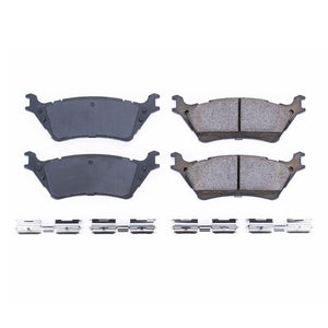 PowerStop 17 fits Ford F-150 Rear Z17 Evolution Ceramic Brake Pads w/Hardware