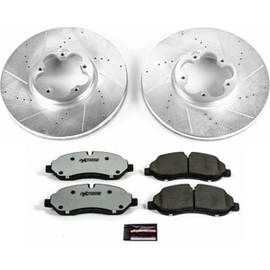 PowerStop K7150-36 15-19 fits Ford Transit-150 Front Z36 Truck & Tow Brake Kit