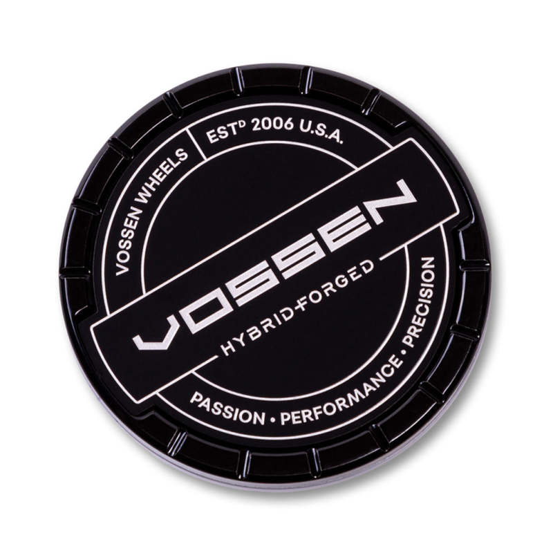 Vossen CAP-BSC-LG-HF-BC Billet Sport Cap - Large - Hybrid Forged - Gloss Black