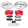 PowerStop KC3055 36 fits Honda Civic Front Z36 Truck & Tow Brake Kit w/Calipers