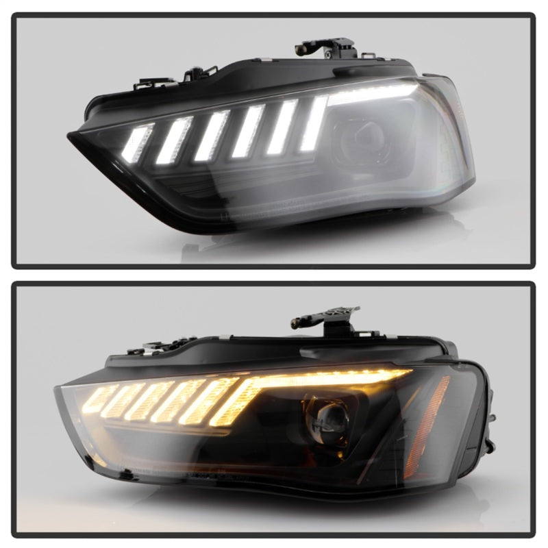 Spyder 5088338 fits Audi 13-16 A4/S4 HID Model Only Projector Headlights - Blac