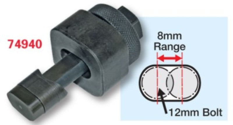 SPC Performance 74940 12x8mm Slot Punch Tool