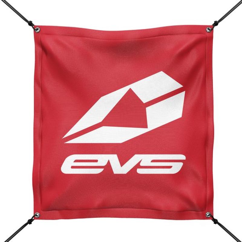 EVS TS21BANNER-RD Banner Red - 43 inch x 43 inch