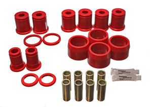 Energy Suspension 3.3149R Rear Control Arm W/Thrust Washer - Red