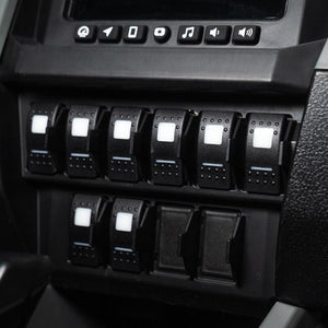 sPOD 2022+ Polaris RZR Pro R BantamX Switch Panel Kit - Green