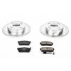 PowerStop K740 fits Infiniti 91-96 G20 Rear Z23 Evolution Sport Brake Kit