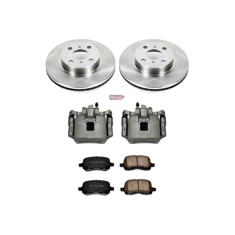 PowerStop fits Chevrolet 98-02 Prizm Front Autospecialty Brake Kit w/Calipers