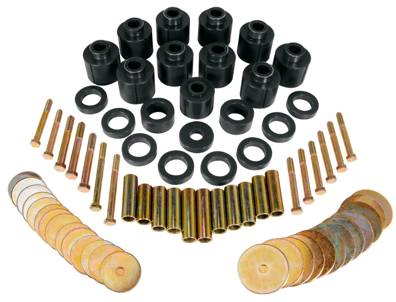Prothane 1-111-BL fits Jeep 80-86 CJ5/7 Body Mount - Black