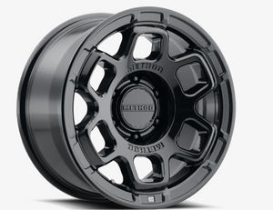Method MR710-HD Bead Grip 17x8.5 / 6x5.5 / 25mm Offset / Gloss Black Wheel