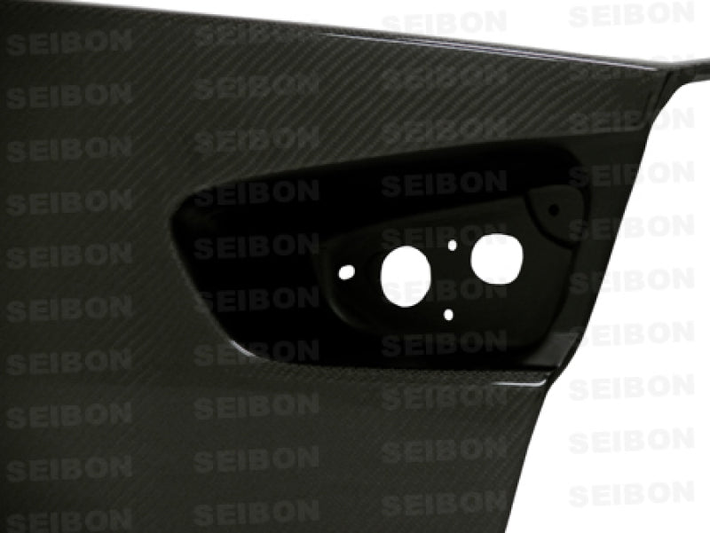 Seibon TL0809MITEVOX fits Mitsubishi 08-09 Evo X OEM-style Carbon Fiber Trunk Lid